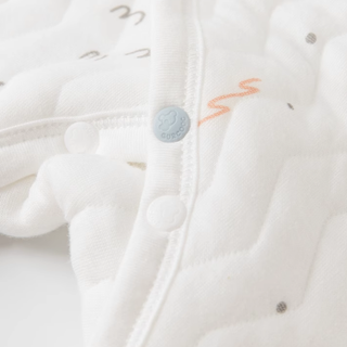 【スタイ付】レインボーコットンロンパース 60cm