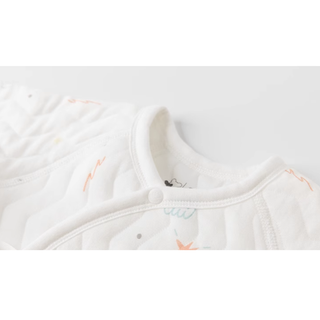 【スタイ付】レインボーコットンロンパース 60cm