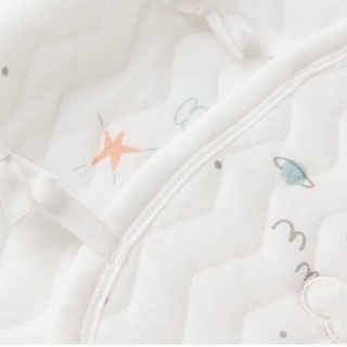 【スタイ付】レインボーコットンロンパース 60cm