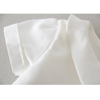 ホワイトベストロンパース 結婚式 お誕生日 アニバーサリー 退院着 ハーフバースデー