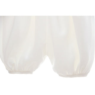 ホワイトベストロンパース 結婚式 お誕生日 アニバーサリー 退院着 ハーフバースデー