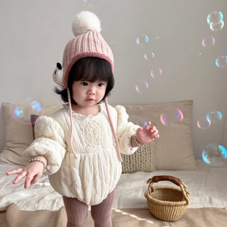 キルティングロンパース66cm〜90cm