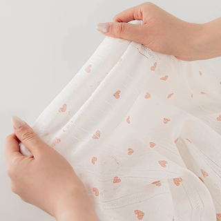 【オススメ】オーガニックコットンパターンボディロンパース 60cm 退院着