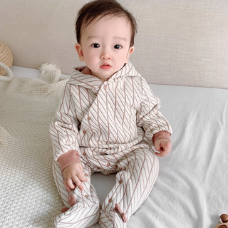 くまちゃんコットンロンパース 新生児 59cm~80cm