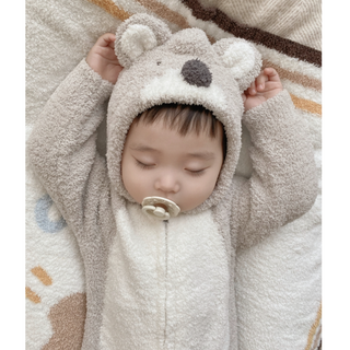 フラッフィベアロンパース70〜90cm