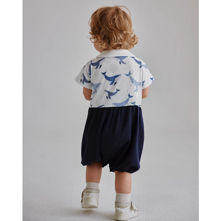 ホエールセーラーロンパース 60cm~90cm