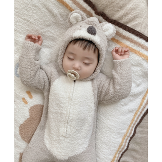 フラッフィベアロンパース70〜90cm