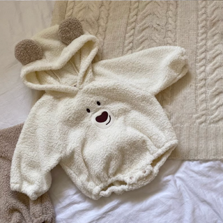 ふわくまロンパース60〜90cm