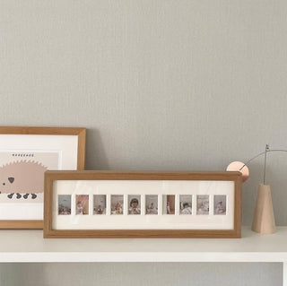 ウッドバースデー写真立て