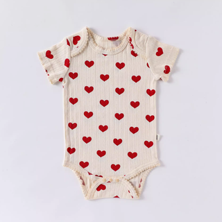 ハートハートボディロンパース 60cm~90cm