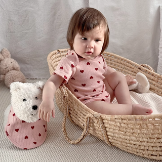 ハートハートボディロンパース 60cm~90cm