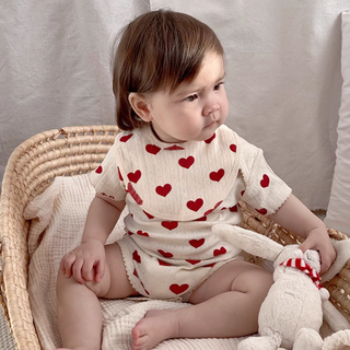 ハートハートボディロンパース 60cm~90cm