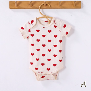 ハートハートボディロンパース 60cm~90cm