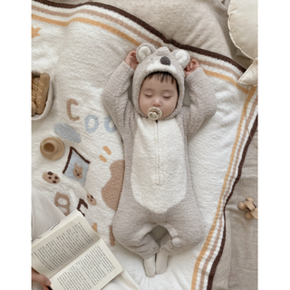 フラッフィベアロンパース70〜90cm