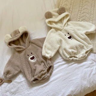 ふわくまロンパース60〜90cm