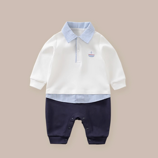 シャツドッキングロンパース60〜90cm