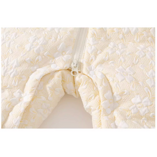 フラワーダウンロンパース60〜90cm