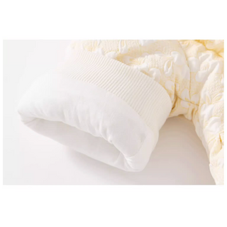 フラワーダウンロンパース60〜90cm