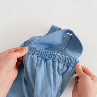 【リンクコーデ】ソフトデニムシリーズ 60cm~100cm