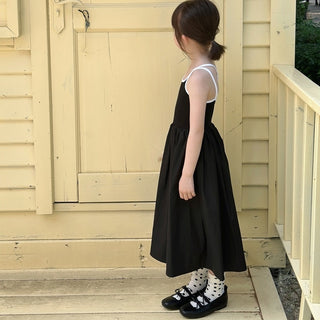 レースアップバレエシューズ