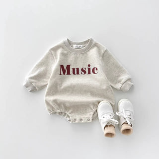 シンプルパーカーロンパース60~90cm