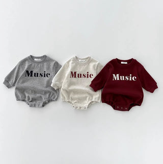 シンプルパーカーロンパース60~90cm