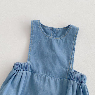 【リンクコーデ】ソフトデニムシリーズ 60cm~100cm