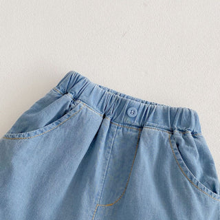 【リンクコーデ】ソフトデニムシリーズ 60cm~100cm