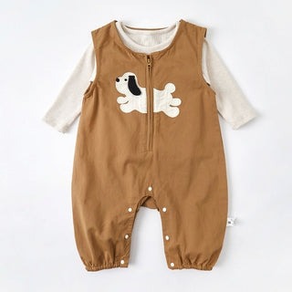 わんわんロンパースセット 60cm~90cm