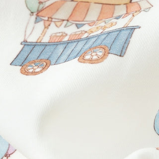 【おすすめ】カルーセルコットンロンパース 60m~90cm