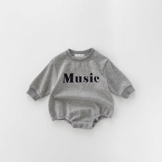 シンプルパーカーロンパース60~90cm