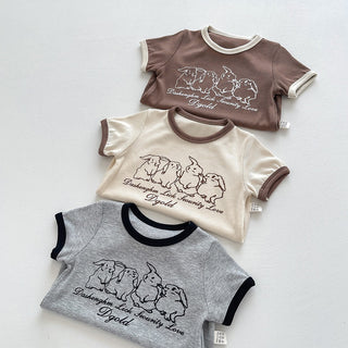 ラビットコットンロンパース 60㎝~90㎝