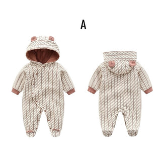 くまちゃんコットンロンパース 新生児 59cm~80cm