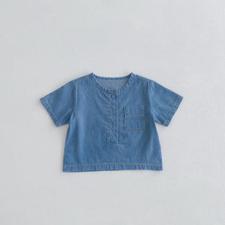 【リンクコーデ】ソフトデニムシリーズ 60cm~100cm