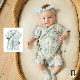 アニマルコットンロンパース 59cm~90cm