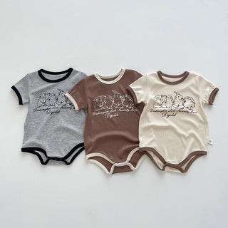 ラビットコットンロンパース 60㎝~90㎝