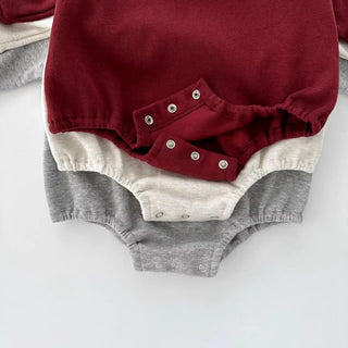 シンプルパーカーロンパース60~90cm