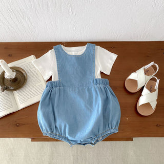 【リンクコーデ】ソフトデニムシリーズ 60cm~100cm