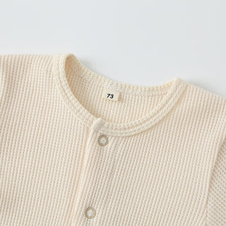 帽子付き リブうさぎちゃんロンパース 60cm~90cm