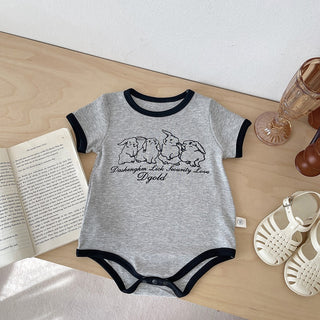 ラビットコットンロンパース 60㎝~90㎝