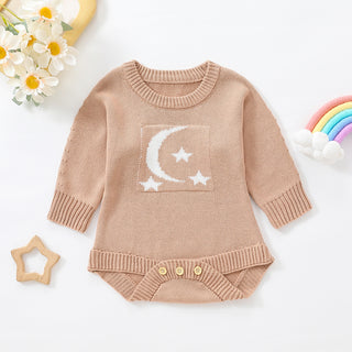 ムーンスターコットンロンパース 60cm~100cm