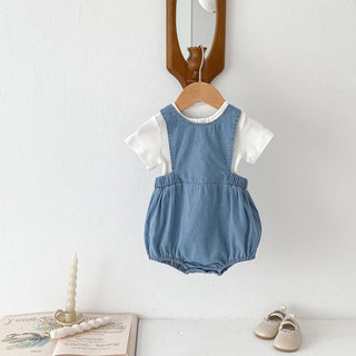 【リンクコーデ】ソフトデニムシリーズ 60cm~100cm