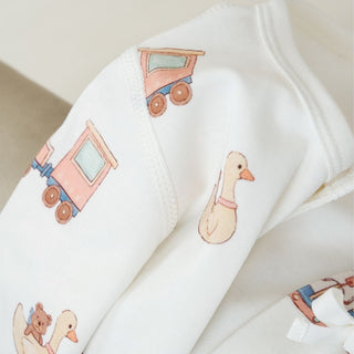 【おすすめ】カルーセルコットンロンパース 60m~90cm