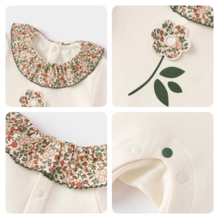 フラワーポイントロンパース 60cm~90cm