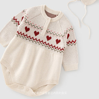 ハートハートロンパース【ショート】 60cm~90cm