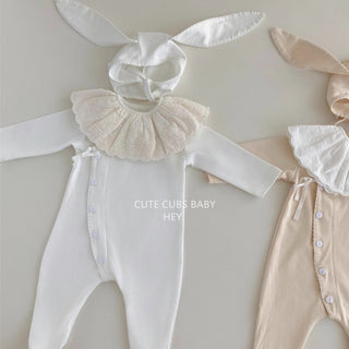 【3点セット】うさちゃんロンパース 60cm~90cm