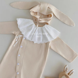 【3点セット】うさちゃんロンパース 60cm~90cm