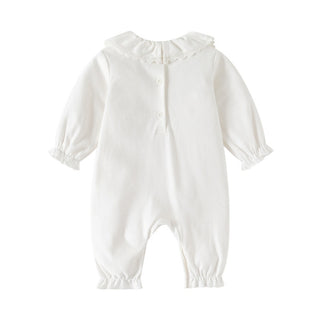 ホワイトデコロンパース 59cm~90cm