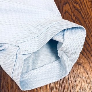 ベビーブルーポロヨットロンパース 60cm~75cm
