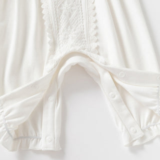 ホワイトデコロンパース 59cm~90cm